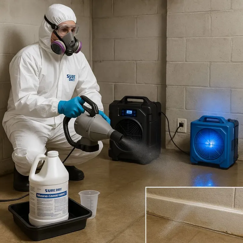 Sanitization and Odor Removal process in Girdwood, AK